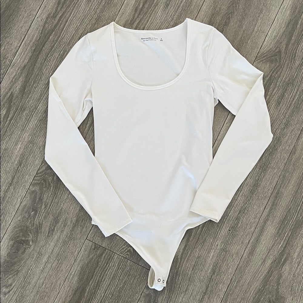 Abercrombie & Fitch Classic White Bodysuit